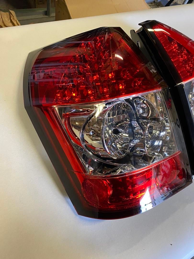 05-06 DODGE MAGUM LED CHROME CLEAR LED TAILLIGHTS