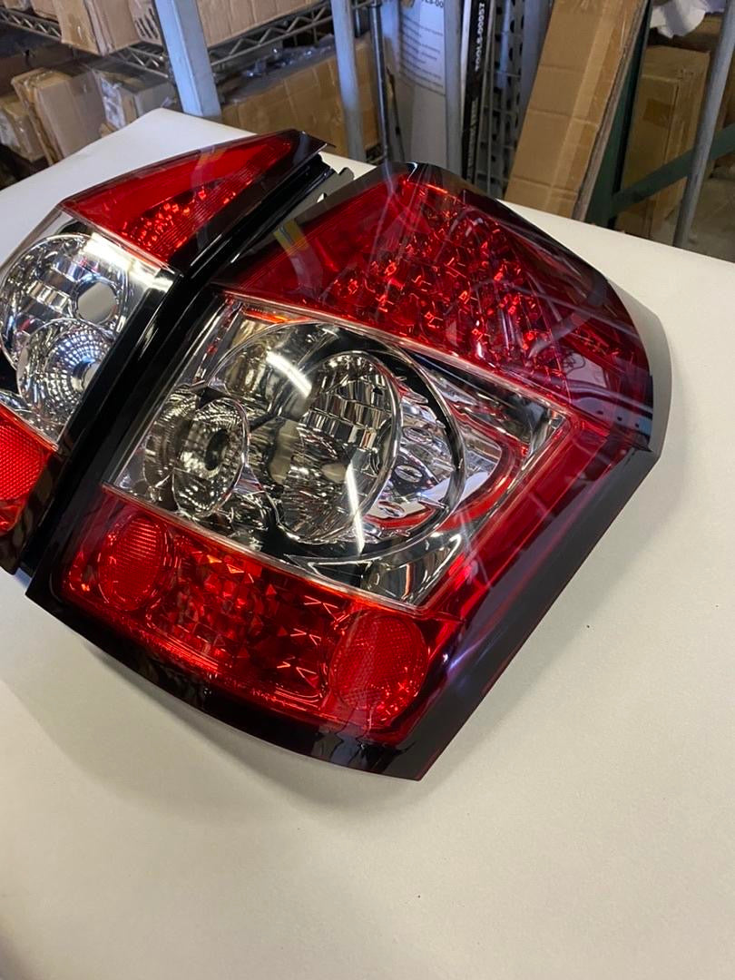 05-06 DODGE MAGUM LED CHROME CLEAR LED TAILLIGHTS