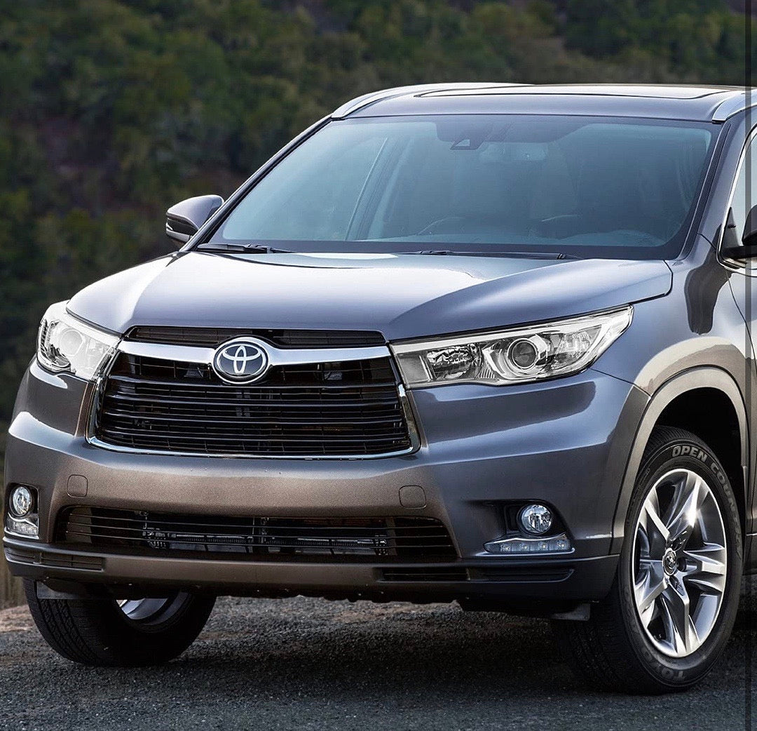 14-16 TOYOTA HIGHLANDER CLEAR HOUSING AND CLEAR WITH CLEAR PROJECTOR HEADLIGHTS