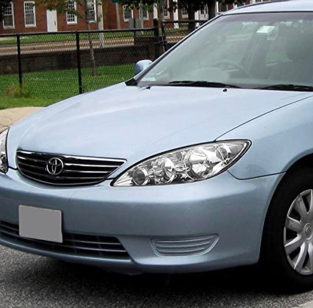 CHROME HOUSING CLEAR CORNER HEADLIGHTS REPLACEMENT FOR 05-06 CAMRY
