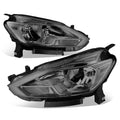 16-18 NISSAN SENTRA SMOKED HEADLAMPS HEADLIGHTS