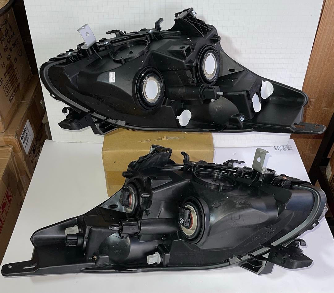 10-12 NISSAN ALTIMA CHROME AMBER HEADLIGHTS
