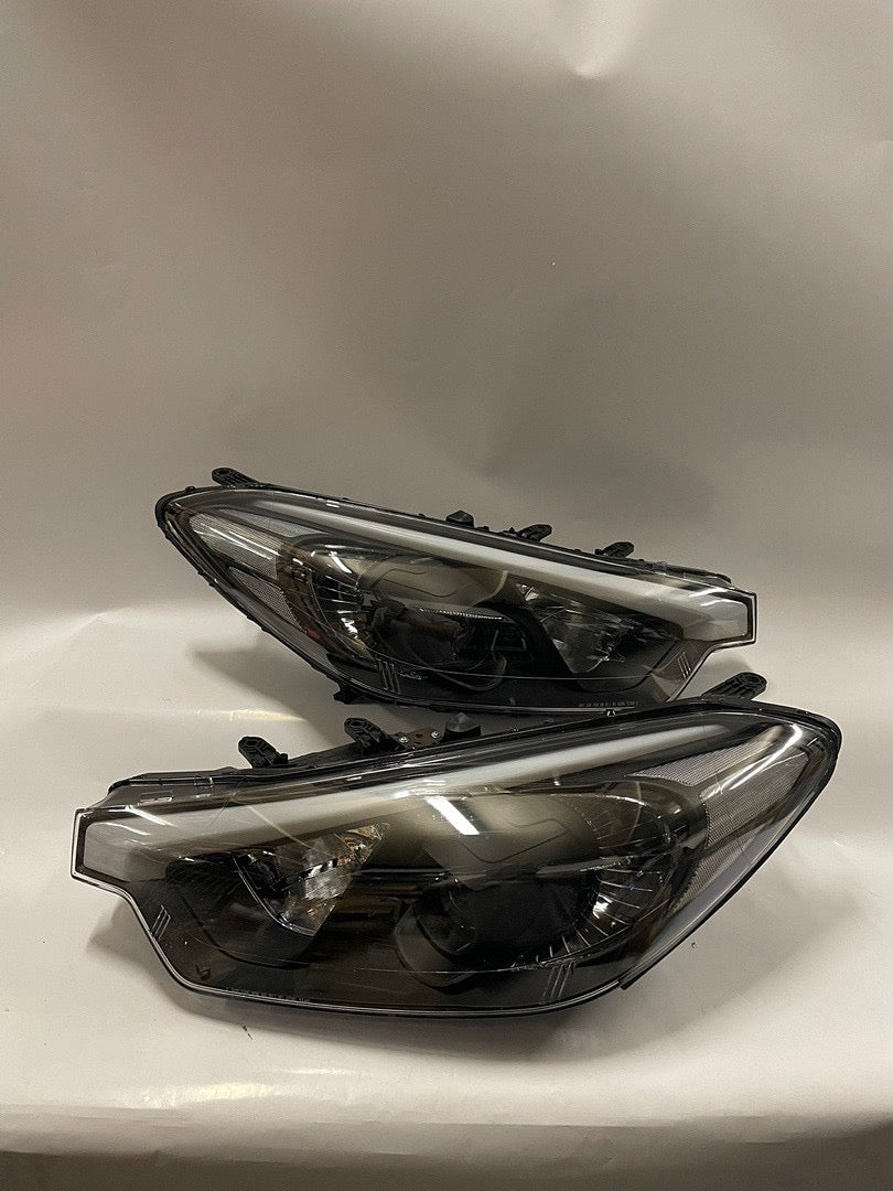 CHROME HOUSING PROJECTOR HEADLIGHTS REPLACEMENT FOR 14-16 FORTE