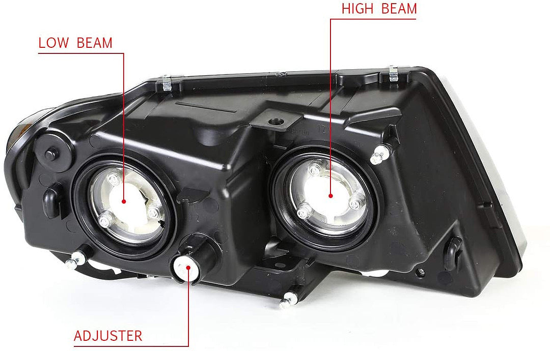 99-04 JEEP GRAND CHEROKEE BLACK HOUSING