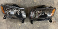 OB 14-16 GRAND CHEROKEE BLACK HOUSING amber PROJECTOR HEADLIGHTS