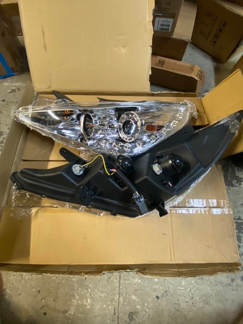 11-14 HYUNDAI SONATA LED CHROME CLEAR LENS PROJECTOR HEADLIGHTS