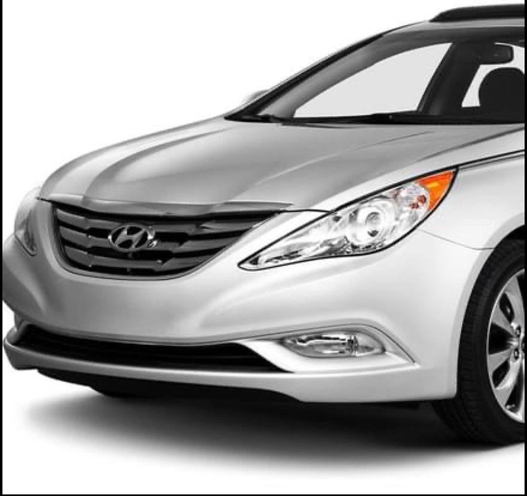 11-14 HYUNDAI SONATA CHROME / AMBER HEADLIGHTS