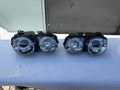 98-01 ACURA INTEGRA HALO PROJECTOR HEADLIGHTS CHROME CLEAR LED