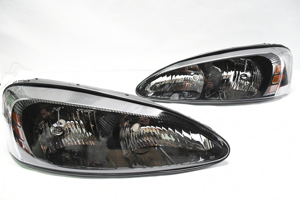 04-08 PONTIAC GRAND PRIX HEADLIGHTS AMBER BLACK