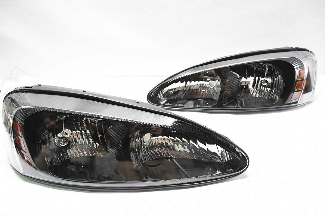 04-08 PONTIAC GRAND PRIX HEADLIGHTS AMBER BLACK