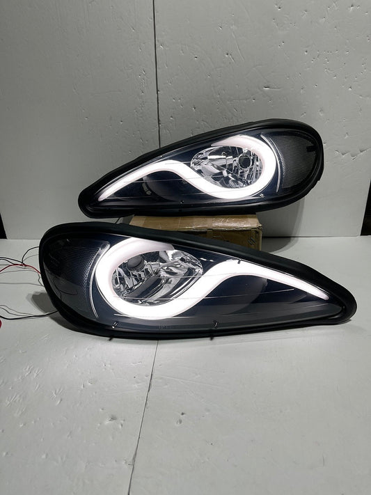 Refurbished PONTIAC GRAND AM LED HEADLIGHTS FOR 1999 TO 2005