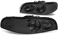 SMOKE LENS CLEAR HEADLIGHTS REPLACEMENT FOR 97-05 BUICK PARK AVENUE