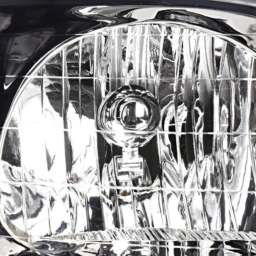 99-03 FORD WINDSTAR chrome clear headlights
