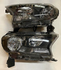 REFURBISHED HEADLIGHTS 19-21 RANGER XL XLT CLEAR REFLECTOR CLEAR LENS BLACK HOUSING