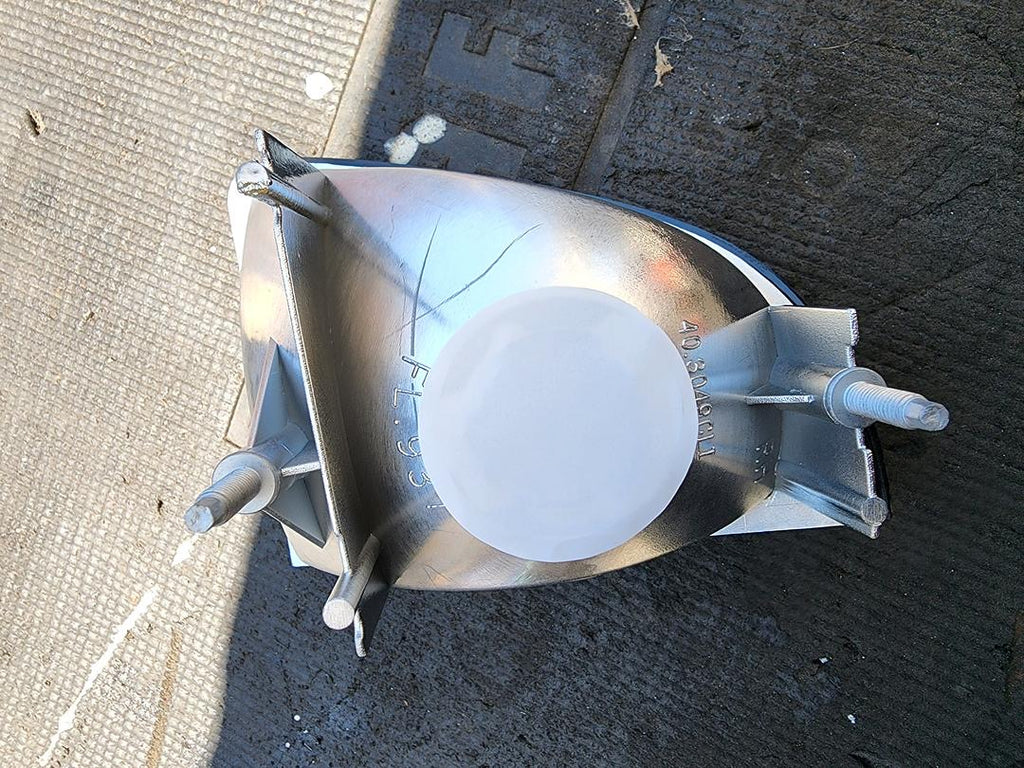 87-93 FORD MUSTANG FRONT HEADLIGHT SIDE FRONT PARK LIGHTS CHROME CLEAR