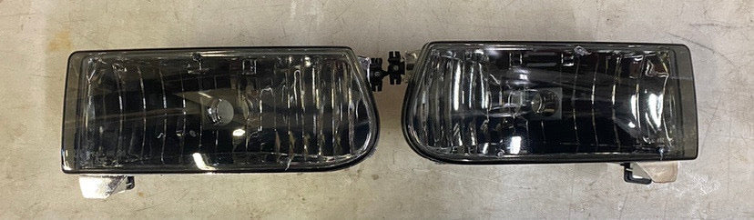 95-01 FORD EXPLORER smoked amber HEADLIGHTS