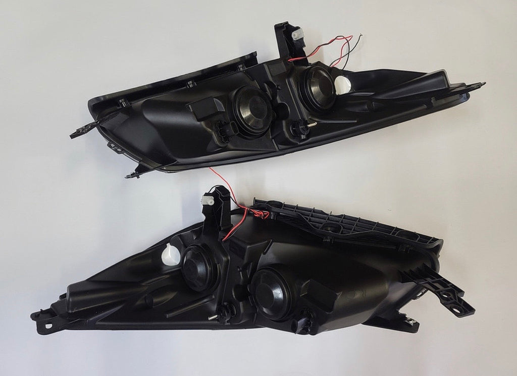 FORD ESCAPE LED DRL TUBE PROJECTOR BLACK HOUSING HEADLIGHTS FOR 2013 TO 2016