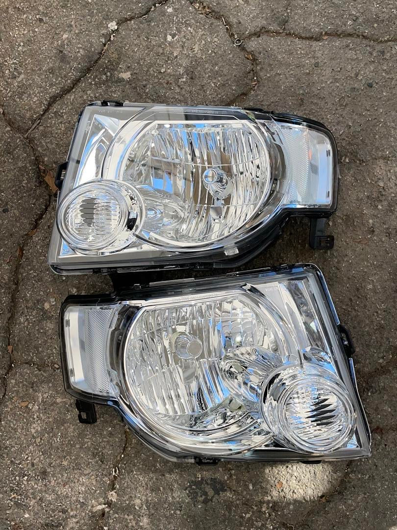 08-12 FORD ESCAPE ALL CHROME CLEAR HEADLIGHTS