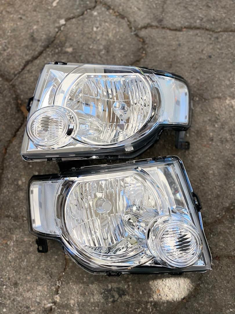 08-12 FORD ESCAPE ALL CHROME CLEAR HEADLIGHTS