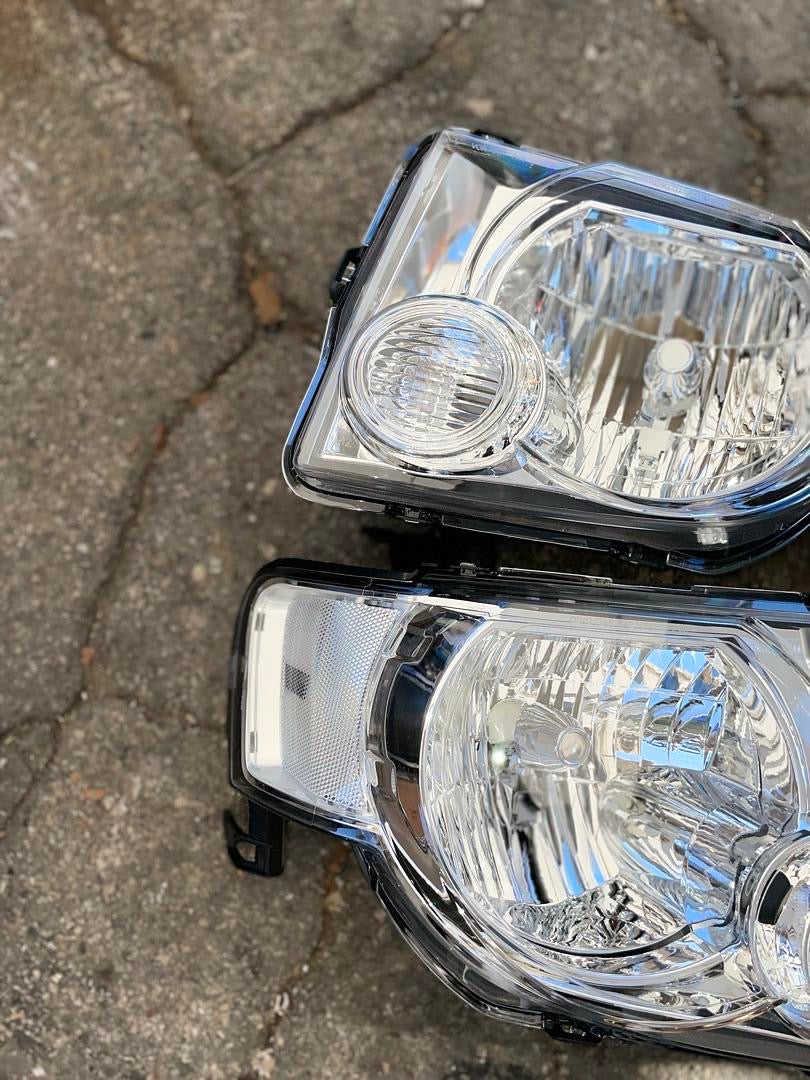08-12 FORD ESCAPE ALL CHROME CLEAR HEADLIGHTS