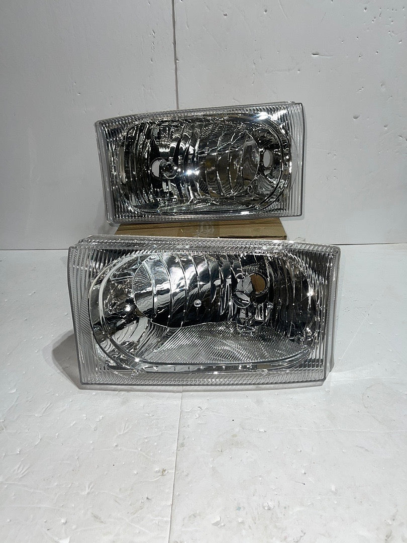 99-04 FORD F250-F550 SUPER DUTY / EXCURSION HEADLIGHTS FOR 2002 TO 2007