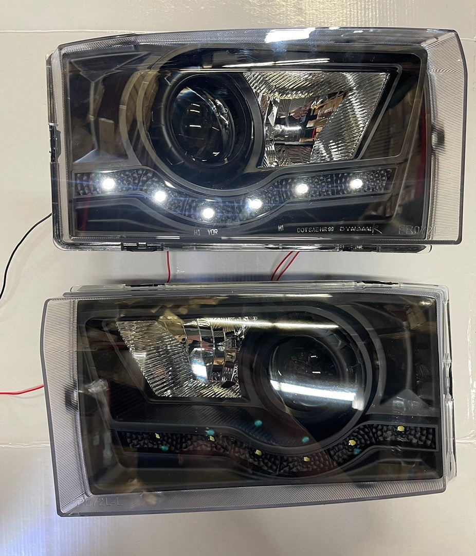99-04 FORD F250 PROJECTOR LED HEADLIGHTS