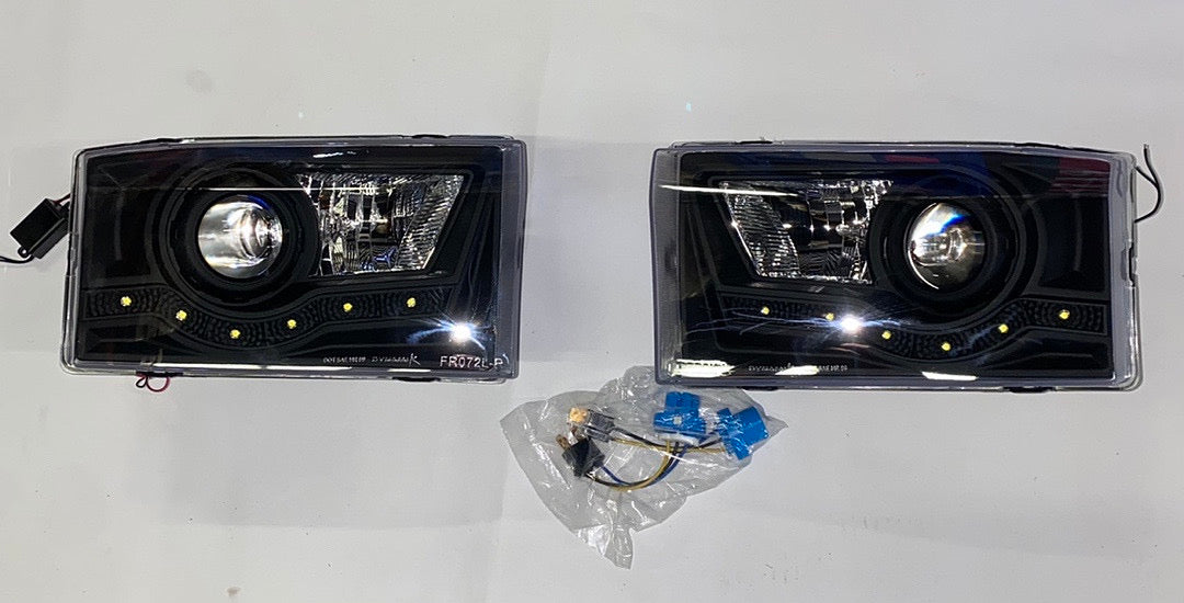 99-04 FORD F250 PROJECTOR LED HEADLIGHTS