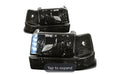 92-96 FORD F-150 F-250 F-350 LED SMOKED CLEAR HL