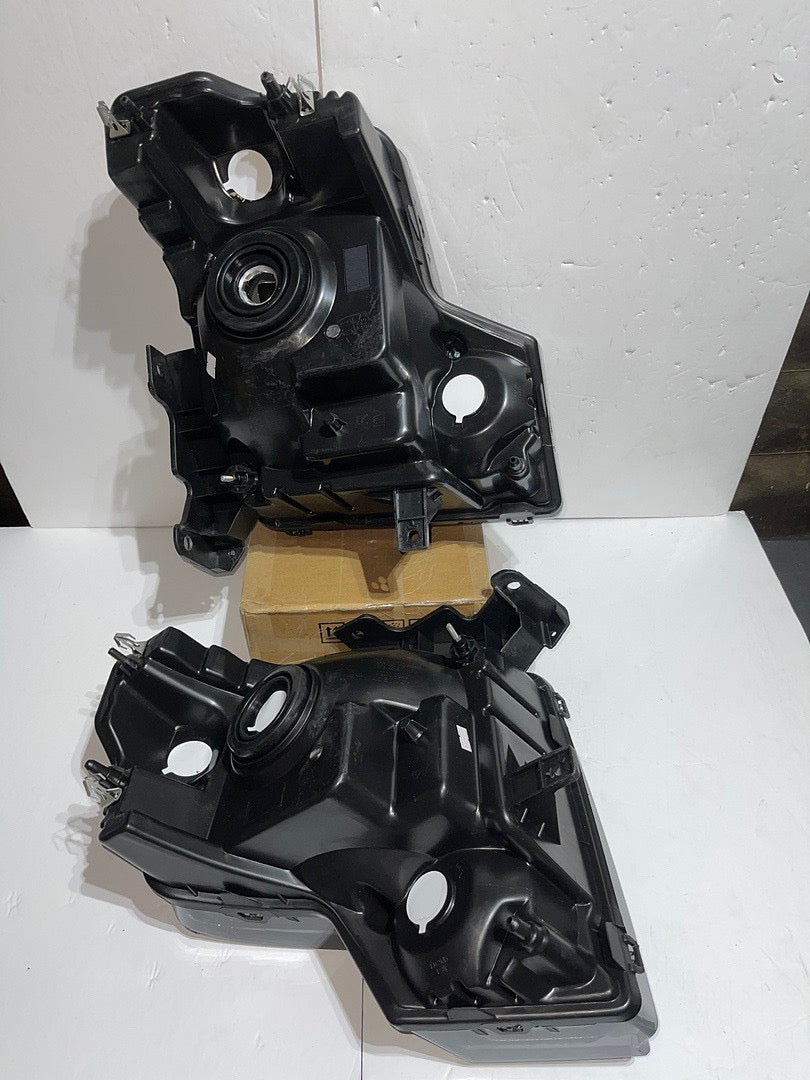 09-14 FORD F-150 smoked HOUSING HEADLIGHTS W/ AMBER CORNERS