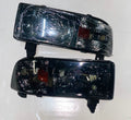 94-01 DODGE RAM 1500 94-02 DODGE RAM 2500 3500 LED SMOKED HOUSING CLEAR HEADLIGHTS