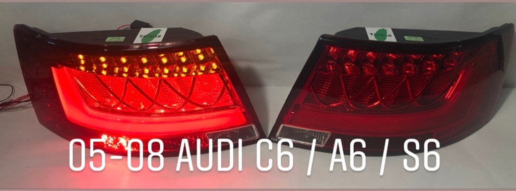 3D LED TAIL LIGHT 05-08 AUDI A6/ A6 QUATTRO SEDAN