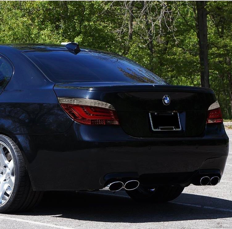 08-10 BMW 5 SERIES SEDAN LED REAR TAILLIGHTS HALOGEN MODELS ONLY