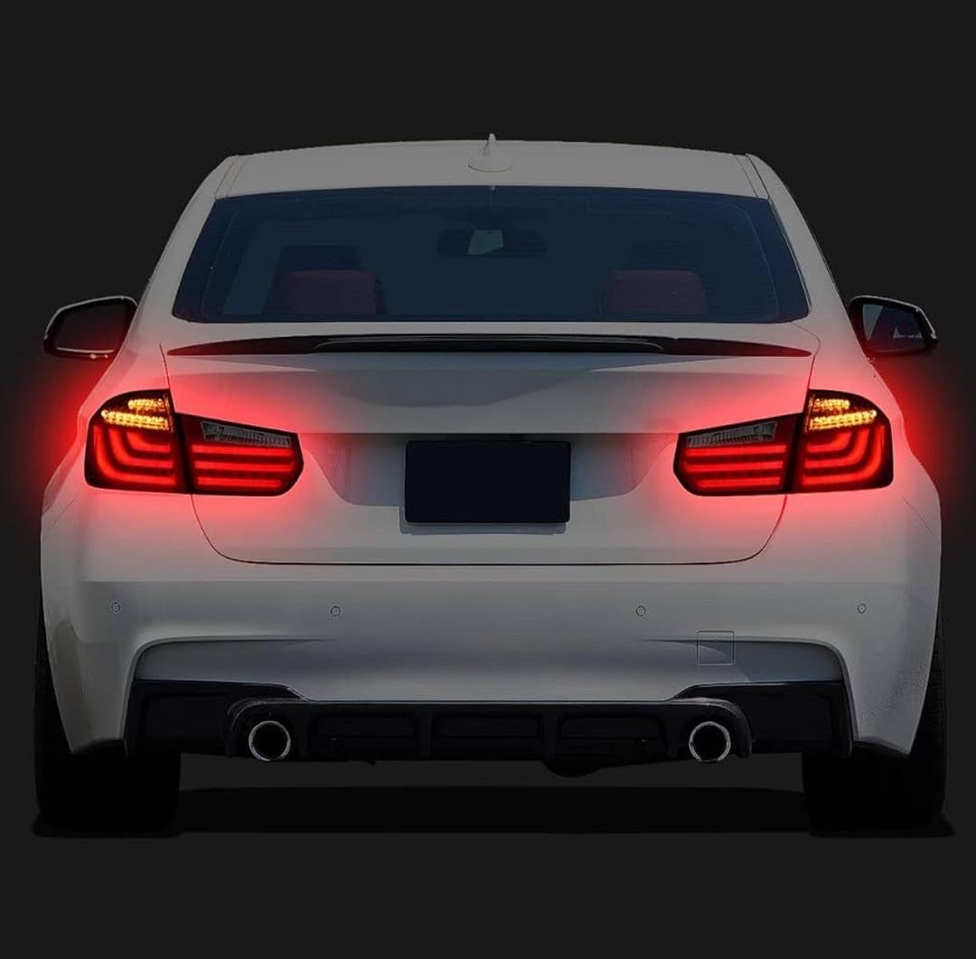 13-15 BMW 320I 328I 328D 335I / XDRIVE LED RED SMOKE TAILLIGHTS 4-DOOR