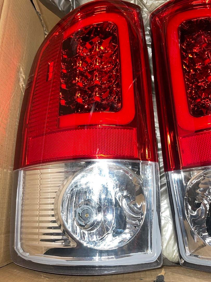 Open box 07-08 DODGE RAM RED 3D LED TAILLIGHTS