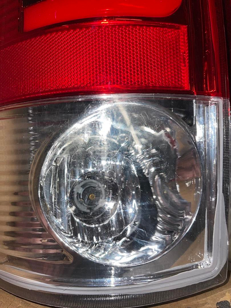Open box 07-08 DODGE RAM RED 3D LED TAILLIGHTS