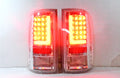 09-17 DODGE RAM CHROME CLEAR 3D L-STYLE TAILLIGHTS