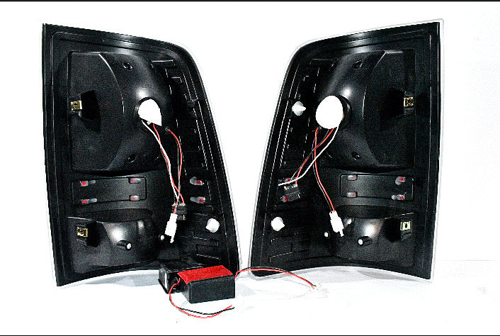 09-17 DODGE RAM 1500 10-17 RAM 2500 3500 CHROME 3D LED TAILLIGHTS