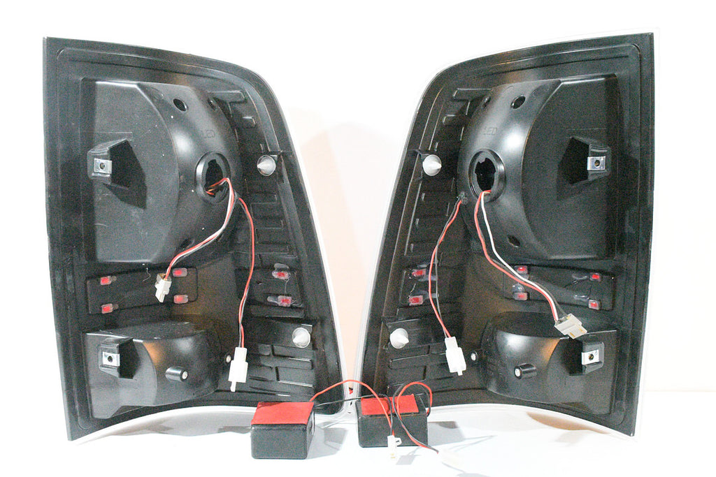 09-17 DODGE RAM 1500 10-17 RAM 2500 3500 CHROME LED TAILLIGHTS