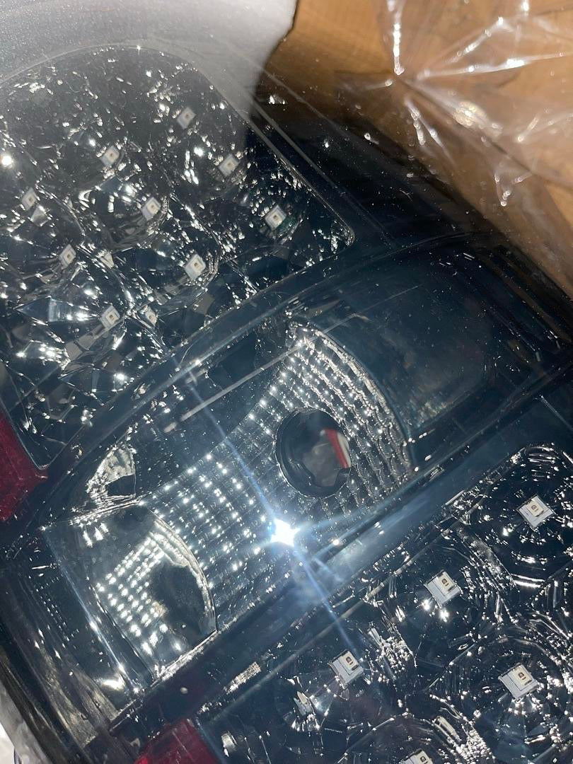 09-14 FORD F-150 LED TAIL LIGHTS BRAKE LAMPS CHROME SMOKED