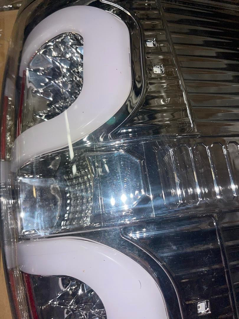 09-14 FORD F-150 LED 3D TAIL LIGHTS CHROME CLEAR