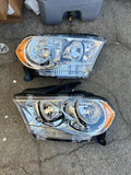 11-13 DODGE DURANGO CHROME AMBER HEADLIGHTS REPLACEMENT