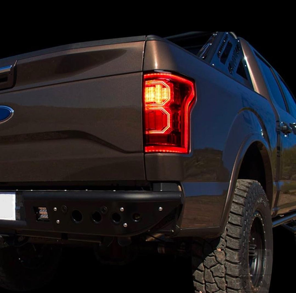 15-17 FORD F-150 TAILLIGHTS LED RED SMOKED
