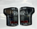 15-17 FORD F150 SMOKED CLEAR LED 3D TAILLIGHTS