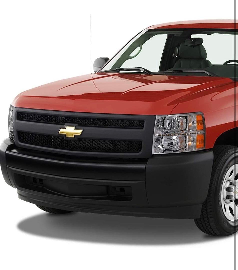 07-13 CHEVY SILVERADO 1500 CHROME AMBER HEADLIGHT