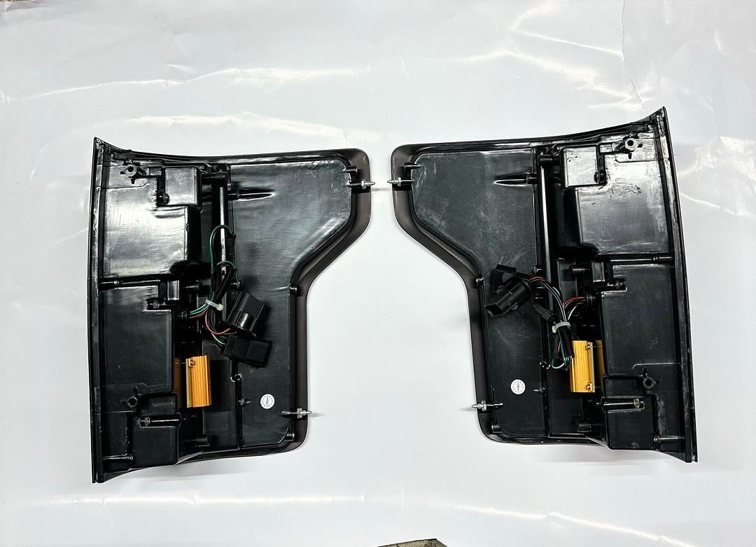 15-17 FORD F150 SMOKED CLEAR LED 3D TAILLIGHTS