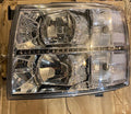 REFURBISHED 07-13 CHEVY SILVERADO LED CHROME CLEAR HEADLIGHTS