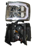 REFURBISHED OPEN BOX 07-13 CHEVY SILVERADO LED DRL PROJECTOR HEADLIGHT