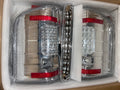 07-13 CHEVY SILVERADO 1500 CHROME CLEAR LED TAILLIGHTS