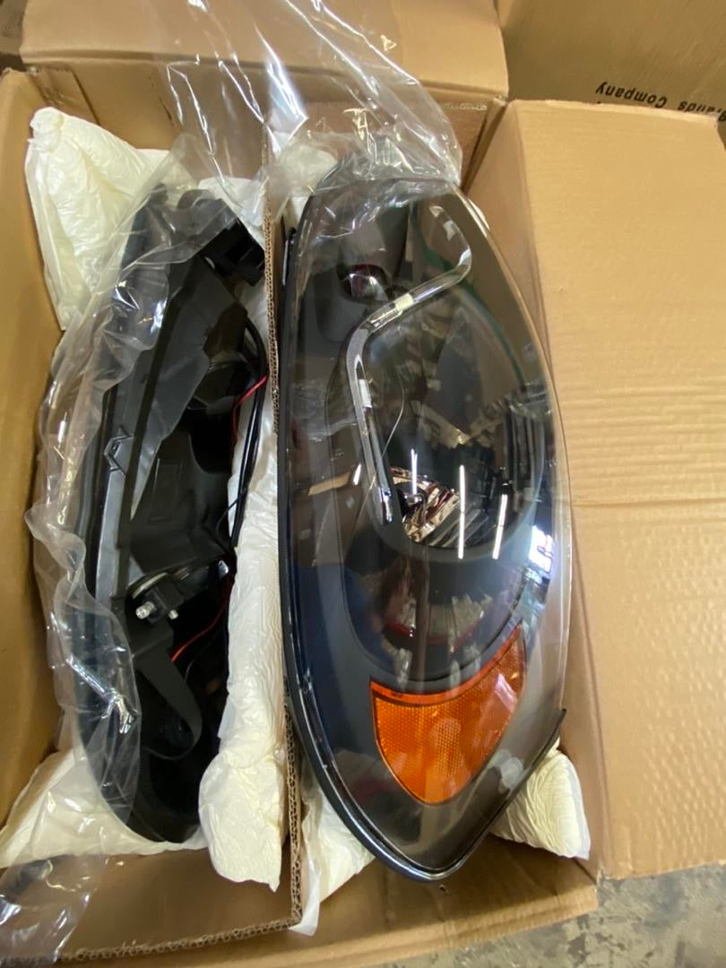 06-13 CHEVY IMPALA BLACK AMBER LED RUNNING LIGHT STRIP
