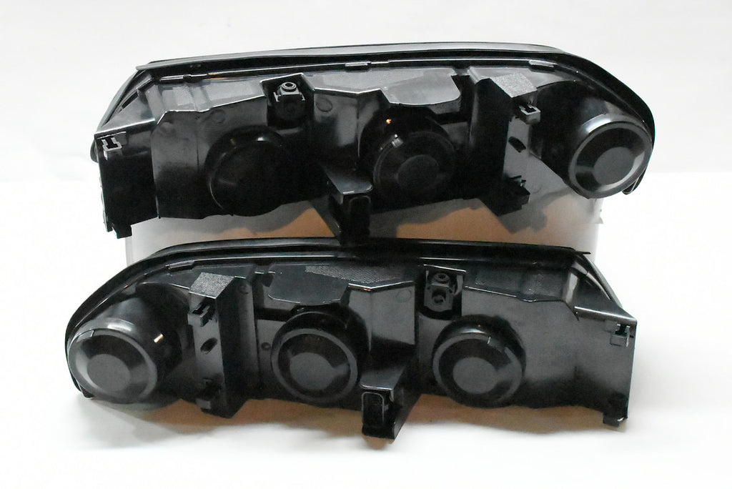 00-05 CHEVY IMPALA SMOKED LENS AMBER HEADLIGHTS
